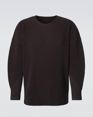 Homme Plissé Issey Miyake Pullover Monthly Colors - Schwarz