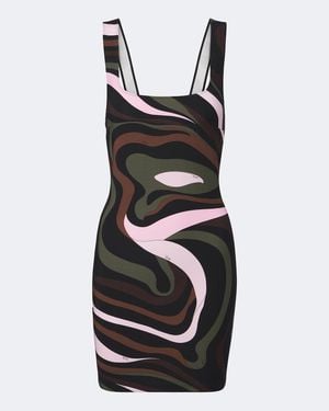 PUCCI Marmo Jersey Minidress - Black