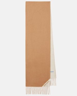 Prada Schal Aus Kaschmir - Natur