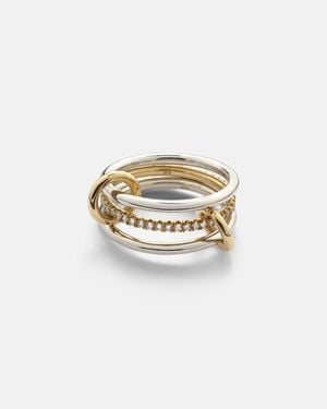 Spinelli Kilcollin Sonny 18Kt And Ring With Diamonds - White