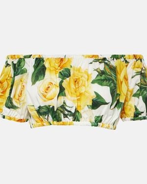 Dolce & Gabbana Top Cotton - Multicolour