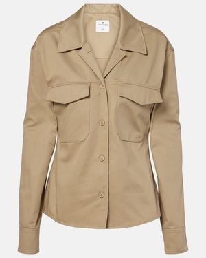 Courreges Gabardine Shirt - Natural