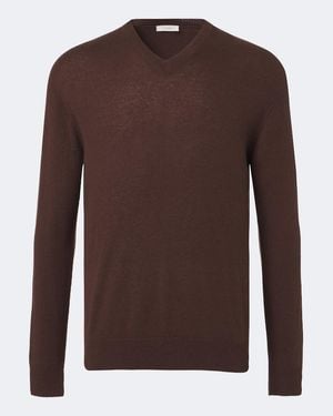 The Row Pullover Thamm Aus Kaschmir - Braun