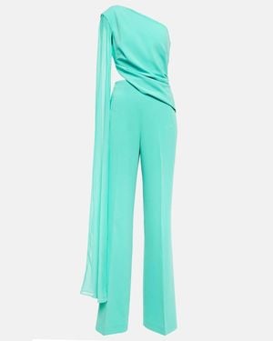 Roland Mouret Mono Asimetrico De Cady - Azul