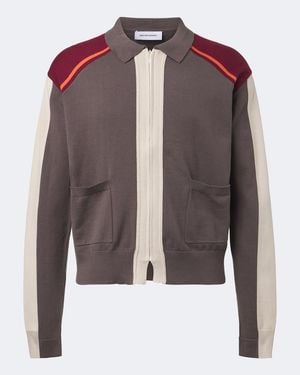 Kiko Kostadinov Cardigan Munno En Coton - Marron