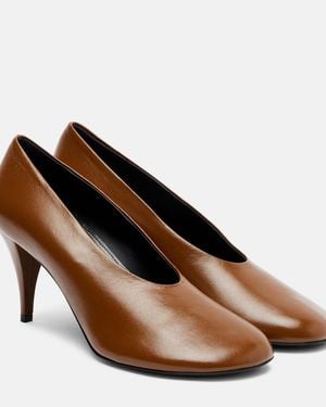 Proenza Schouler Glove Leather Court Shoes - Brown