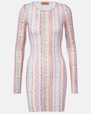Missoni Zigzag Minidress - Pink