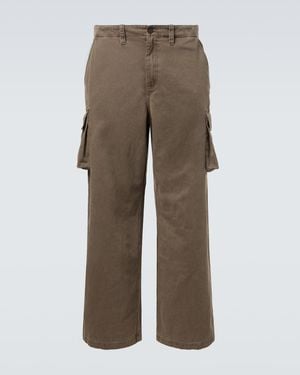 Our Legacy Mount Cotton Twill Cargo Trousers - Natural