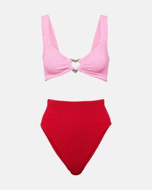 Hunza G Duo Jessica Bikini - Red