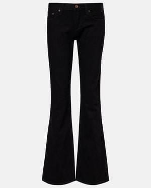 Agolde Low-Rise Bootcut Jeans - Schwarz