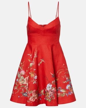 Zimmermann Short Dresses - Red