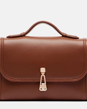Gabriela Hearst Crossbody Bag Leonora Small Aus Leder - Braun