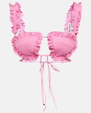 The Attico Bralette Glory Aus Baumwolle - Pink