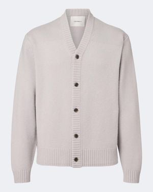 Lisa Yang Cardigan Fenris Aus Kaschmir - Grau