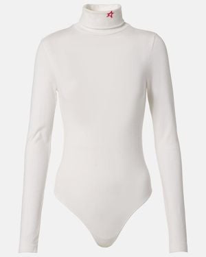 Perfect Moment Base Ski Bodysuit - White