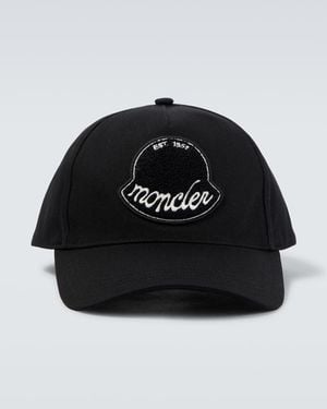 Moncler Logo Cap - Schwarz