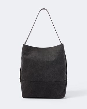 Lemaire Belted Tote Bag - Black