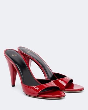Jude Mules Hew Aus Leder - Rot