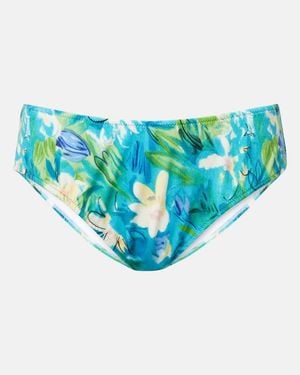 Chloé Bedrucktes Bikini-Hoeschen - Blau