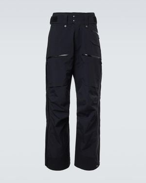 Norrøna Pantalon De Ski Lofoten A Capuche - Bleu