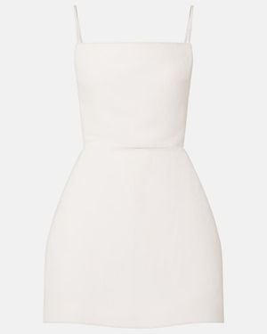 Calvin Klein Henrietta Peplum Minidress - White