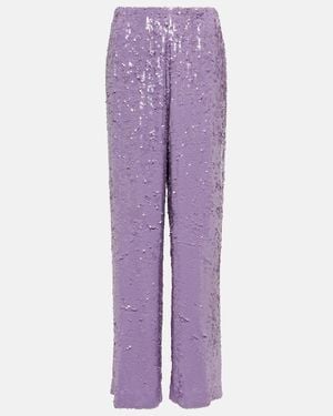 Dries Van Noten Trousers & Shorts - Purple