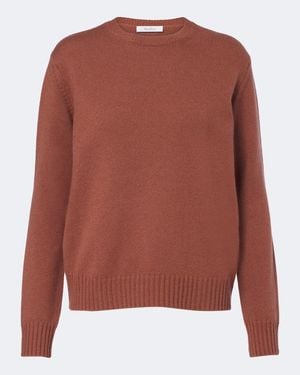 Max Mara Pullover Aus Kaschmir - Braun