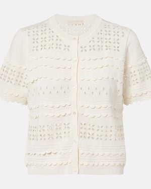 Ulla Johnson Cardigan Abriana - Weiß