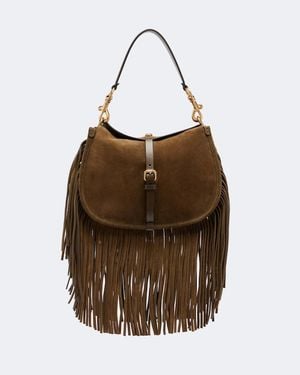 Etro Borsa A Spalla Pony Medium - Marrone