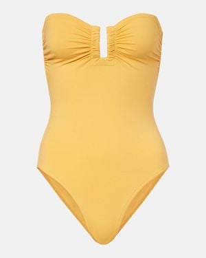 Eres Banador Cassiopee Fruncido - Amarillo