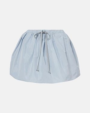 Patou Faille Miniskirt - Blue