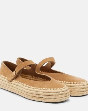 Loewe Espadrilles Paula's Ibiza Rio En Daim - Marron