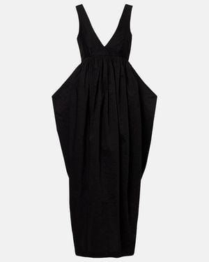Rohe Cotton-Blend Maxi Dress - Black