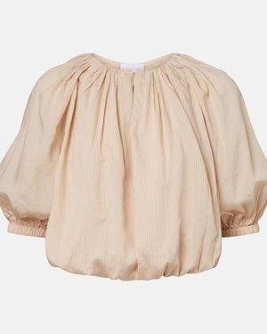 Patou Striped Top - Natural