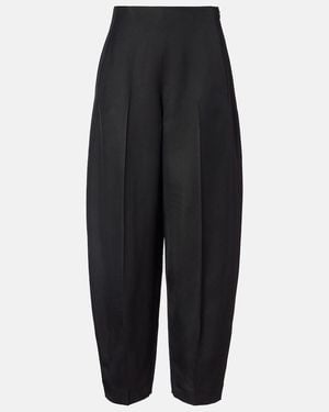 FFORME Pantalones Barrel Yvette - Negro