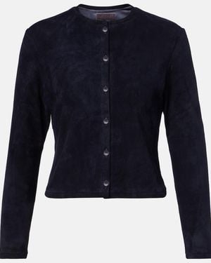 Stouls Astrid 24 Suede Cardigan - Blue