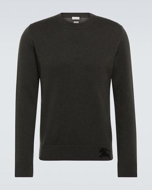 Burberry Pullover Aus Cashmere - Schwarz