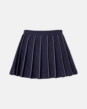 Tory Burch Tennis Minirock - Blau