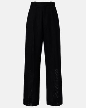 Phoebe Philo Weite Hose - Schwarz