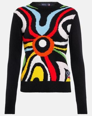 PUCCI X Fusalp Cardigan Marmo Aus Wolle - Mehrfarbig