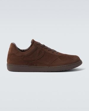 Loewe Sneakers Jambo Aus Veloursleder - Braun