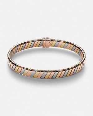 BVLGARI Tubogas 18Kt, Rose, And Bracelet - Metallic