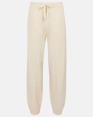 Isabel Marant Kira Drawstring Sweatpants - Natural