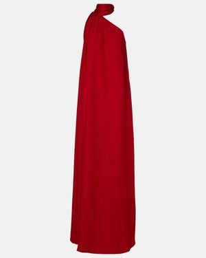 Taller Marmo Astor Scarf-Detail Maxi Dress - Red