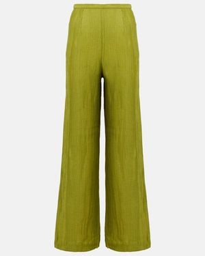 ‎Taller Marmo San Juan Wide-Leg Trousers - Green