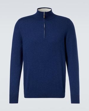 arch4 Pullover Mr Fenchurch Aus Kaschmir - Blau