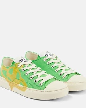 Vivienne Westwood Plimsoll 2.0 Low-Top Trainers - Green