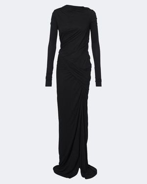 Rick Owens Lilies – Abito Lungo Shailee - Nero