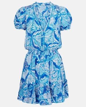 Poupette Bibi Floral Minidress - Blue