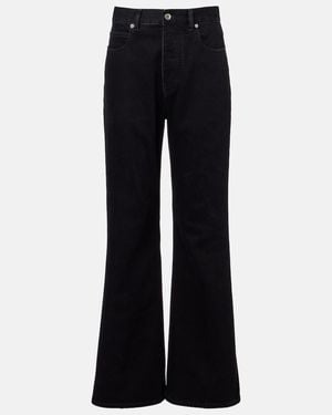 Bottega Veneta Intrecciato Flared Jeans - Blue